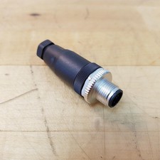 Phoenix Contact M12MS-5CON-PG7-M Connector, 5-Position, M12 Straight Plug - NEW