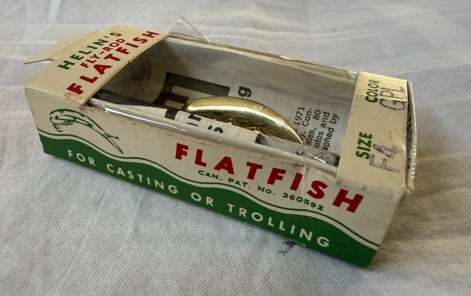 3 peces planos Helin's Fly-Rod de colección con cajas originales y documentación: F4 GPL F5 MB F5 RFL Foto 2 de 3