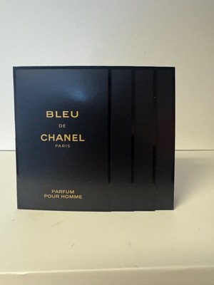 4x Chanel Bleu De Chanel Eau de Parfum Sample Spray 1.5ml / .0.5oz