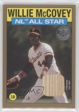 2021 Topps 1986 All-Star Baseball Relics Gold 39/50 Willie McCovey HOF 01xd