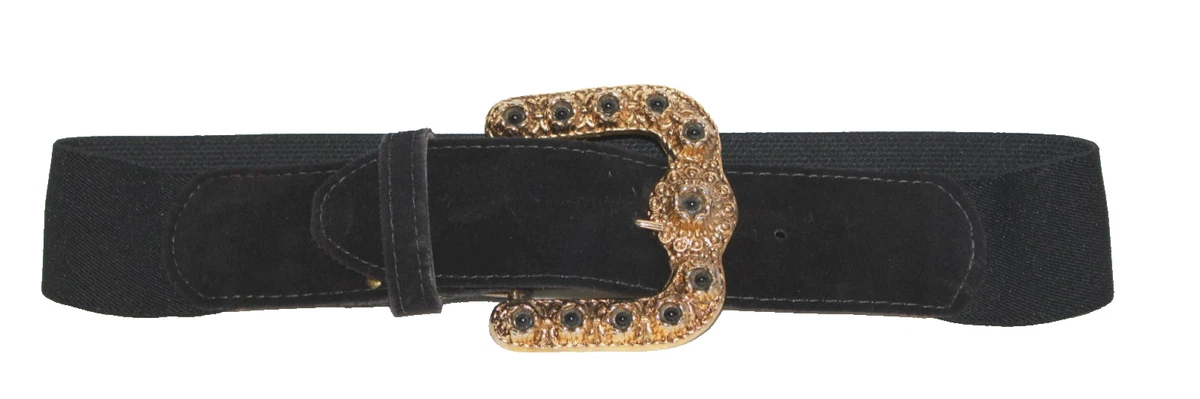 Size S Gold Wide Belts for Women for sale | eBay