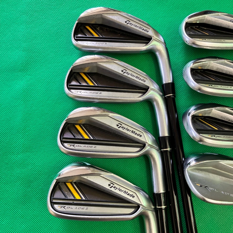 TaylorMade ROCKET BLADEZ Iron Set 8pcs 4-Aw Flex R Regular TM7-113 Golf Clubs - Image 3 of 4
