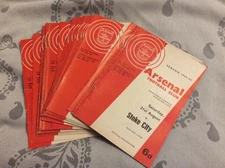 ARSENAL HOME PROGRAMMES 1965 - 68 CHOOSE FROM LIST