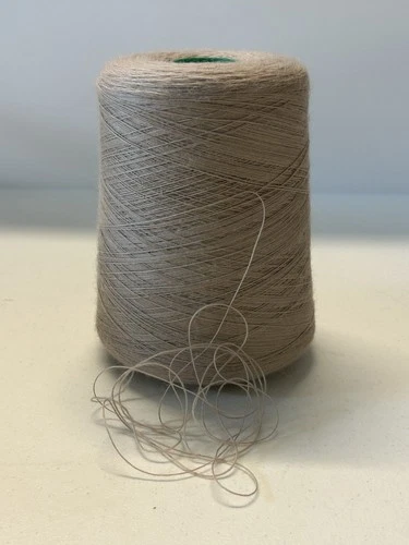 Spool Cone Peru Soft #2 Alpaca Wool Yarn Mix 1lb 3oz 562gr 736 Tan Brown A video thumbnail