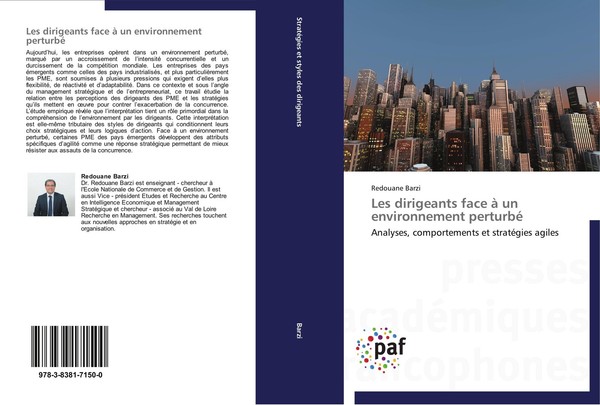 Les Dirigeants Face à Un Environnement Perturbé Redouane Barzi-image
