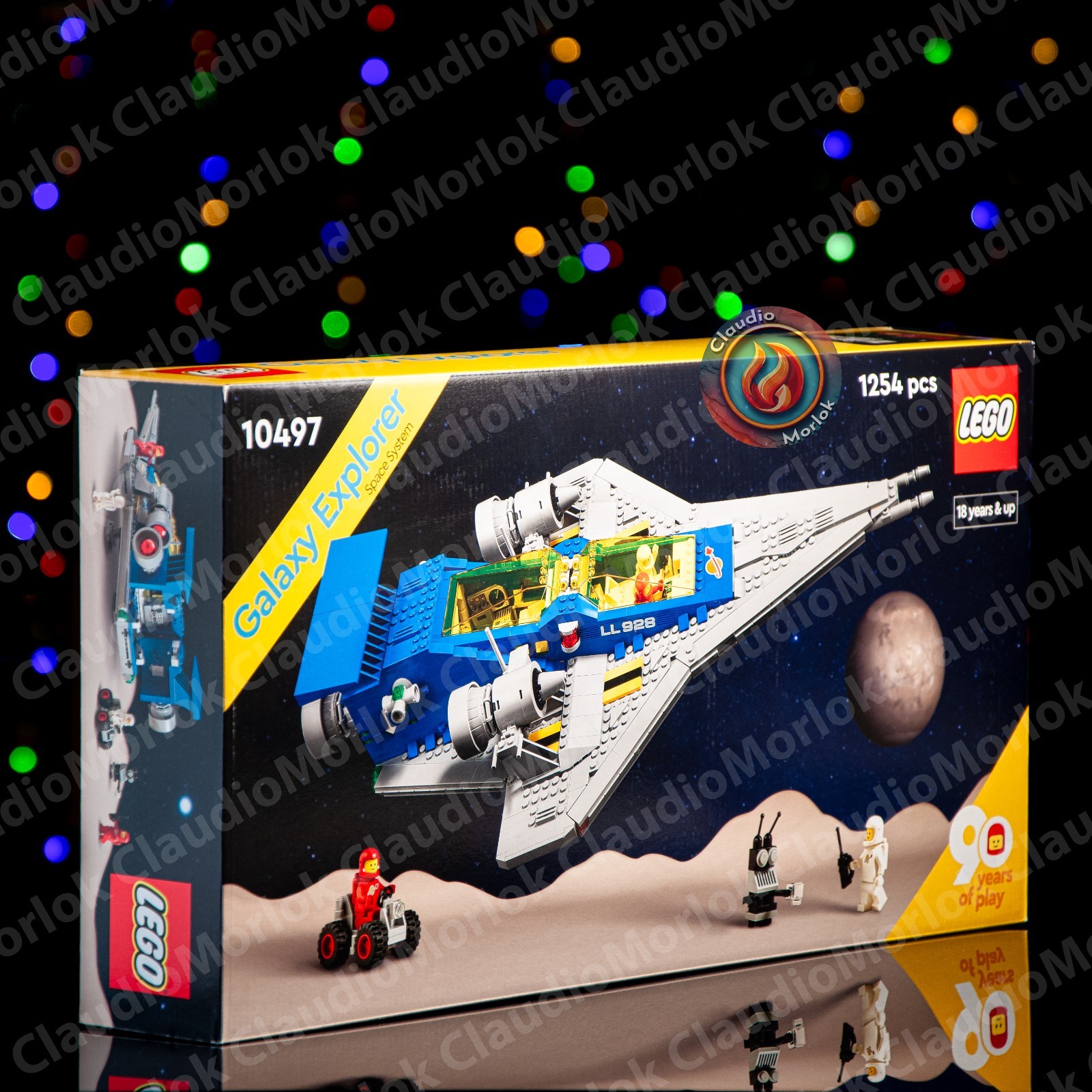 ⭐ LEGO 10497 Esploratore galattico Icons Space Galaxy Explorer VEDI FOTO