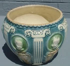 Antique Vintage Roseville Art Pottery CAMEO Jardiniere Bowl Read