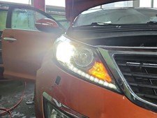 Frontscheinwerfer Kia Sportage Xenon Rechts Scheinwerfer Headlight
