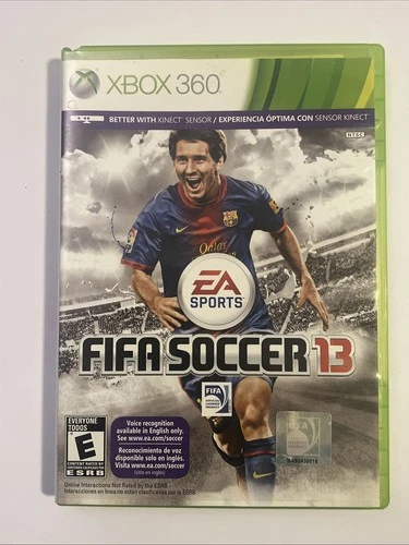 FIFA Soccer 13 Xbox 360 Complete CIB Tested Lionel Messi Cover EA Sports NTSC