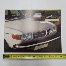 1975 Saab 99 Car Dealer Sales Brochure Catalo...