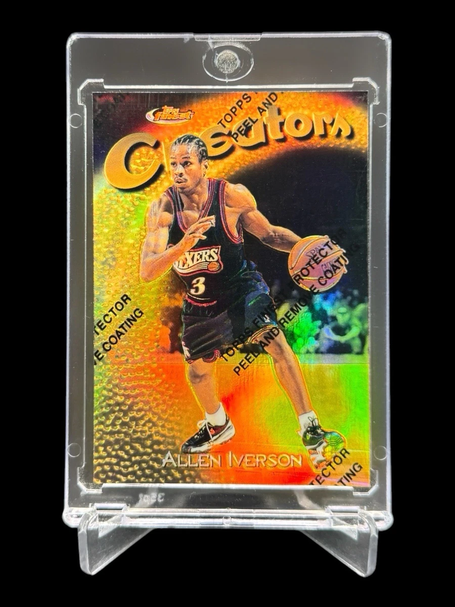 Topps Allen Iverson Basketball Rookie Sports Trading Cards