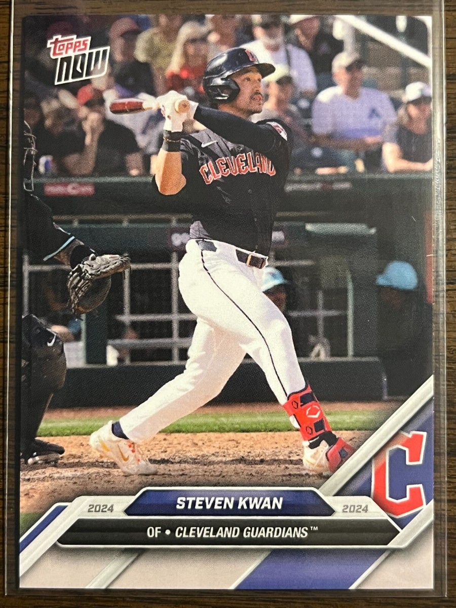 スポーツ選手 MLB - Topps road to opening day Steven Kwan Topps】 Road To Opening Day Steven Kwan