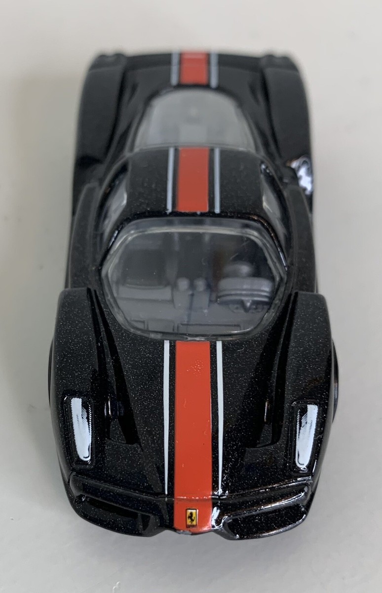Hot Wheels Enzo Ferrari 2002 Mattel Red Lines Black Orange