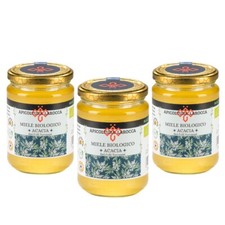 Bio Akazienhonig, 100% italienisch, rein roh, 3x500g