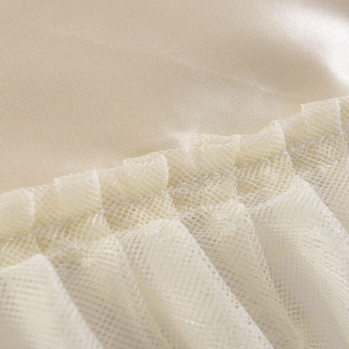 Lace Floral Dust Ruffle Bed Skirts Fitted Bed Sheet Bedspread Pink Bedding Decor - Picture 8 of 16