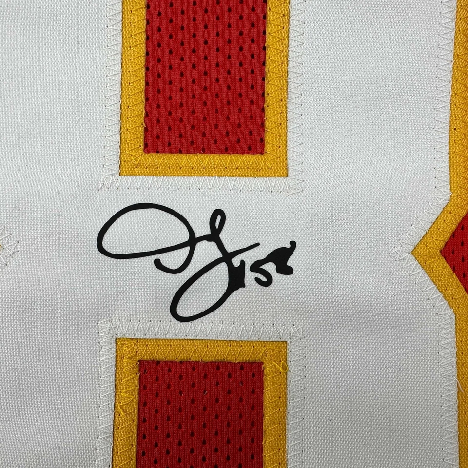 Jersey Facsímil Autografiado Derrick Thomas Kansas City Rojo Reimpresión Talla Para Hombres XL Foto 2 de 4