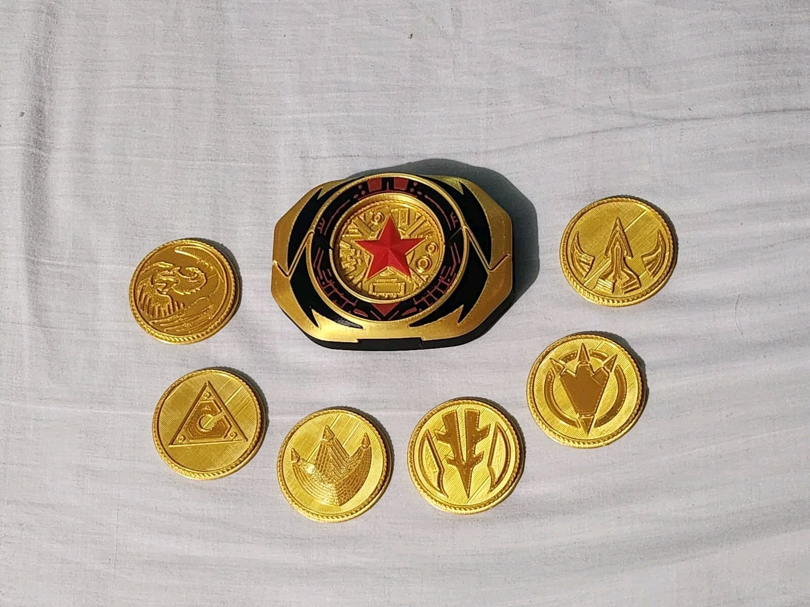 Power Rangers Master Morpher Tommy Oliver Coin Set