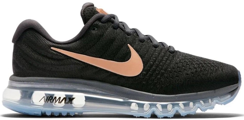 Air Max Womens 2017 Black Nike Air Max 2017 Triple Black Running