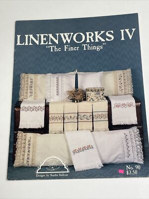 Homespun Elegance Line Works IV the Finer Things Borders Cross Stitch Pattern