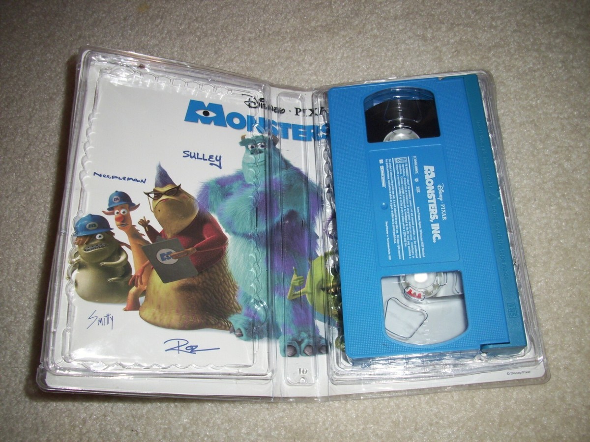 Monsters, Inc. (VHS, 2002, Clam Shell Spanish Dubbed) for sale online | eBay