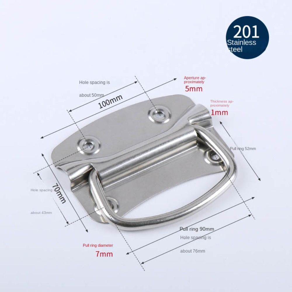 Knobs Tool Drawer Stainless Steel Door Drawer Pull Boxes Handles