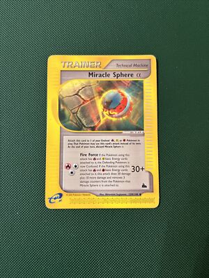 Pokemon TCG Miracle Sphere Skyridge 129/144 Regular LP.