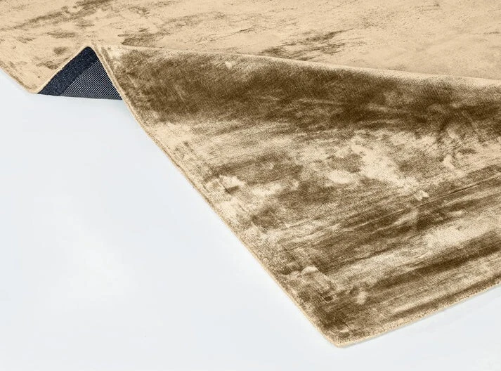 Alfombras de telar de mano lisas lisas lujosas alfombras de viscosa, alfombra tejida a mano 12 mm Foto 2 de 2