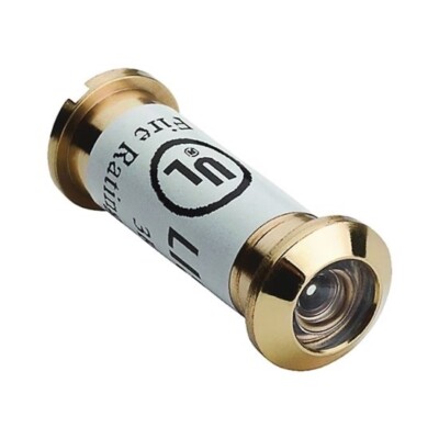 National Hardware N830-287 160 Degree Door Viewer, Polished Brass (30 Pieces)