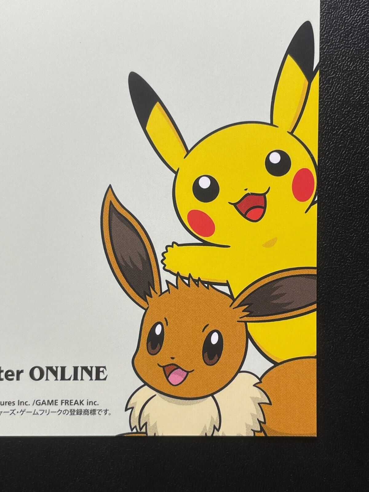 Pokemon pikachu eevee adesivos anime mercadoria cartão titular