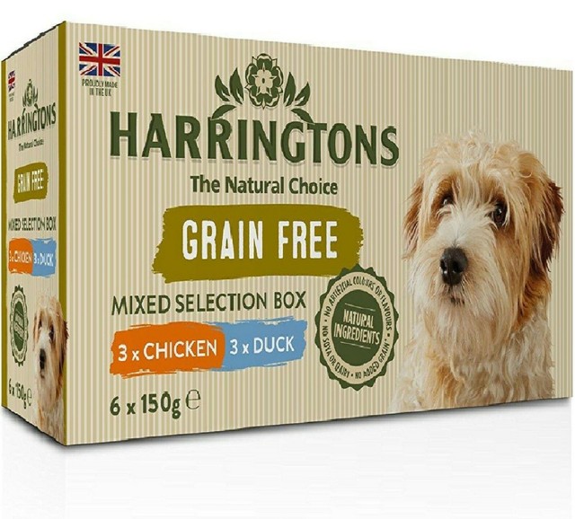 Harringtons Grain Wet Dog Food Mixed Flavours , 3600g for sale online eBay