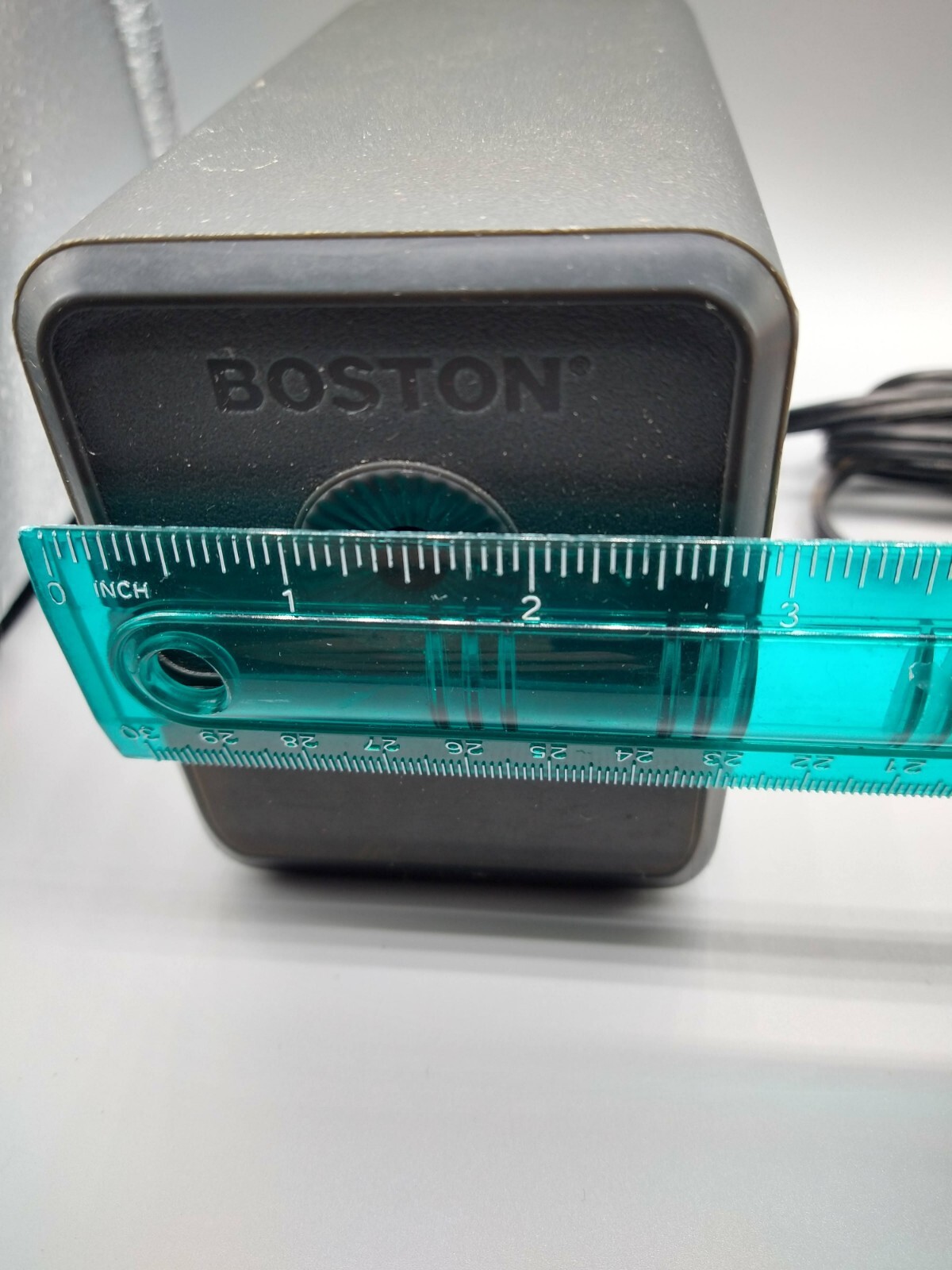 Boston Electric Pencil Sharpener Model 18 Black Made In USA Working