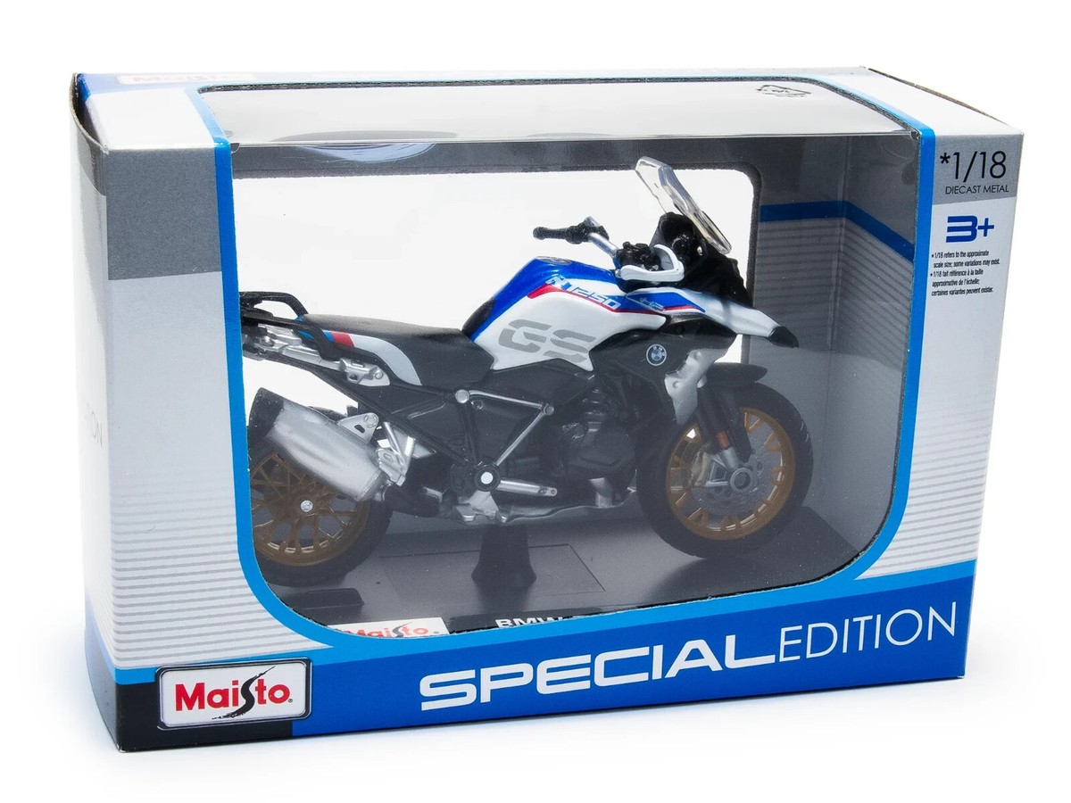 Maisto 1:18 Scale BMW R1250GS R1250 GS Motorcycle Bike Diecast