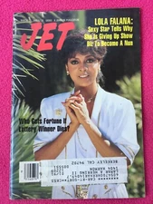 1990 magazine JET african americans PIN-UP black history LOLA FALANA sexy NUN