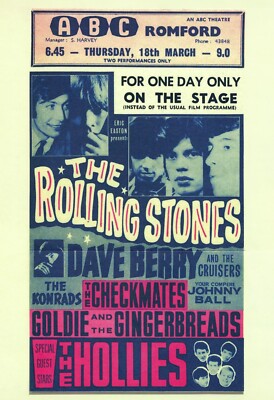 The Rolling Stones and The Hollies Reprint 13
