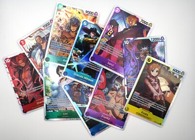 one piece emperors in the new world rare cards One Piece Emperors in the New World Super Rare Shanks Op09-004 main image 1