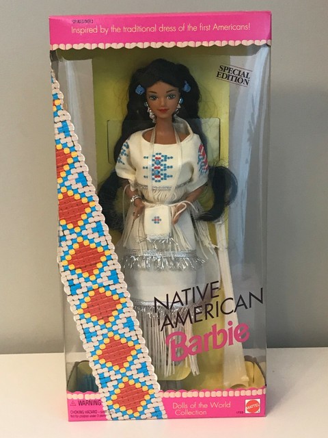 native american barbie doll