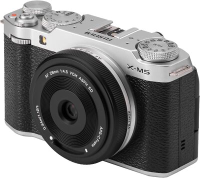 VILTROX AF 28mm f4.5 Pancake Fuji X Mount Lens for X-T5 X-M5 X