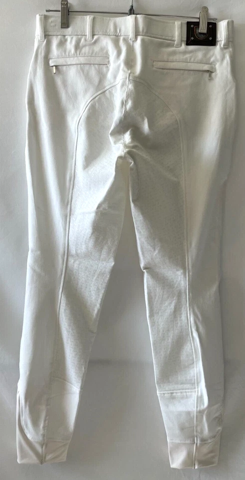 NUEVO CON ETIQUETAS HKM Lan Lorenzo Deportes Kingstone Hombres Asiento Completo Pantalones de Montar Pantalón Talla 41 Foto 3 de 4