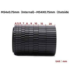 M54x0.75 Metal Extension Tube Telescope Exten...