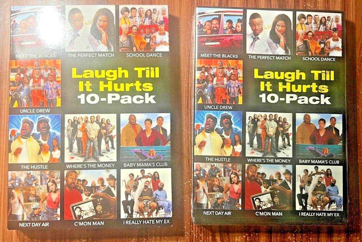 Laugh Till It Hurts 10-Pack DVD Movie Collection Set Comedy Epps