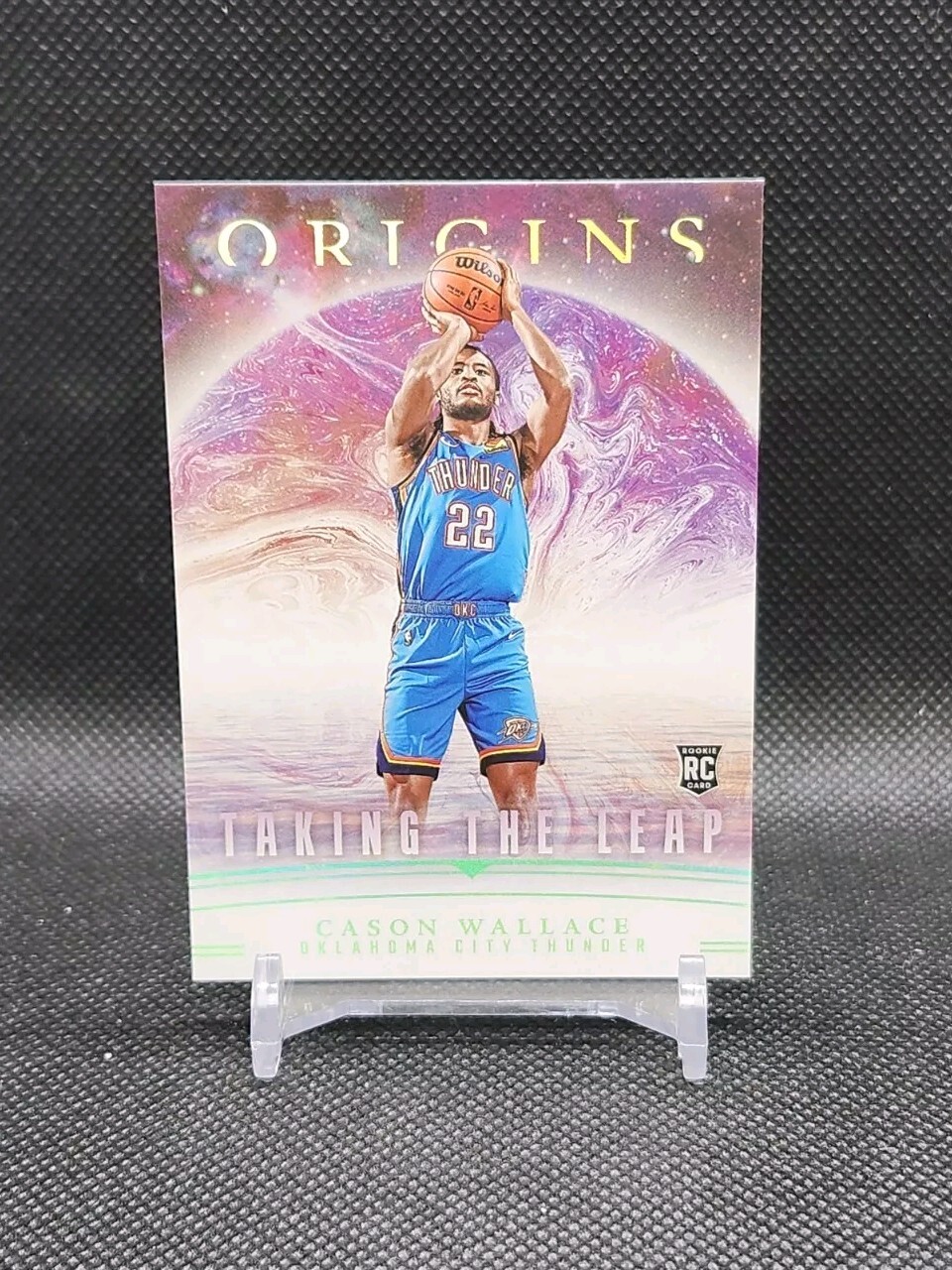 10863C Cason Wallace 2023-24 Panini Origins - Taking the Leap #14 (RC)