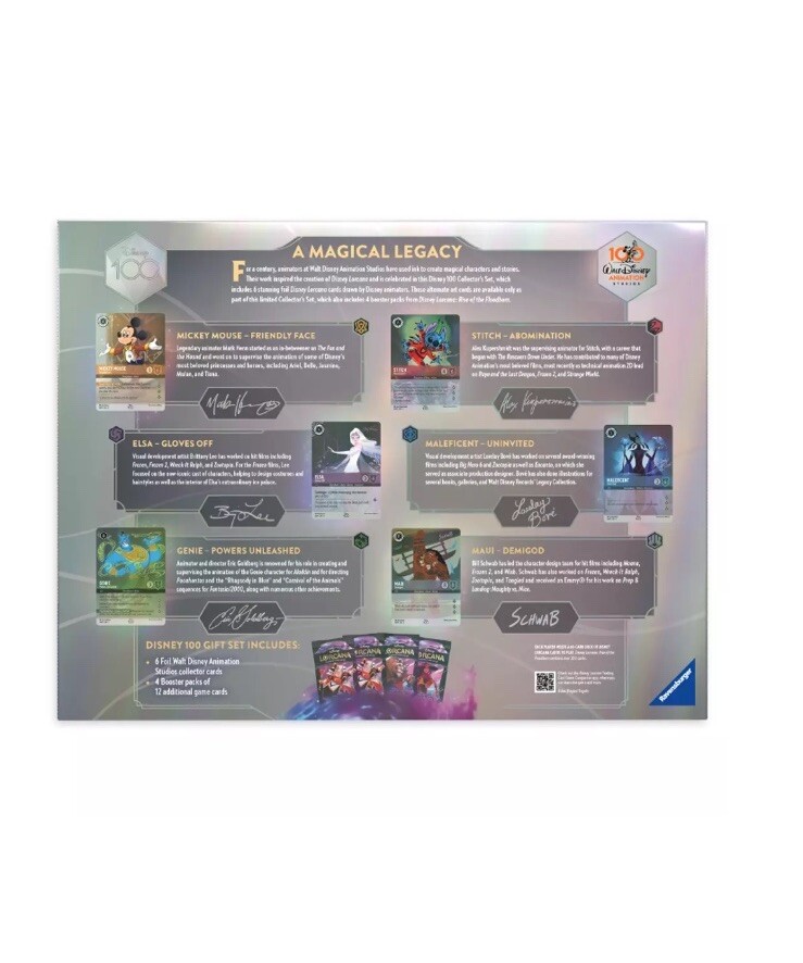 Disney Lorcana RISE OF THE FLOODBORN GIFT SET D100 Collectors