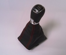 Original Skoda Octavia 3 5E Schaltknauf mit Manschette V RS Emblem 5E1711113CQ