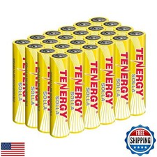 Tenergy Solla AAA Rechargeable NiMH Battery, 600mAh Solar Batteries for Outdo