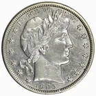1905 BARBER HALF DOLLAR! ~ NICE BOLD AU+ ABOUT UNCIRCULATED!
