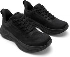 Women's Non Slip Work Shoes Walking Lightweight Black Kitchen Resistant Sneakers