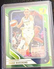 2026 Donruss WNBA Paige Bueckers Green Laser  #5 Dallas Wings2026 Donruss