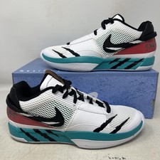 Nike Ja 1 Reverse Scratch Black White Men 8.5 Basketball Shoes No Lid FV5957-100