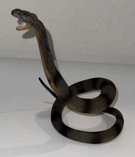 Safari Ltd. Cobra Snake Figure Bendable Realistic Reptile Vintage 1998 Toy