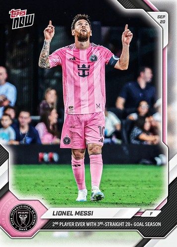 *PRE SALE* Lionel Messi - 2026 MLS Topps NOW® - Card 86